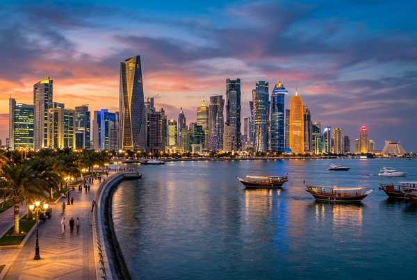 Flight to Doha